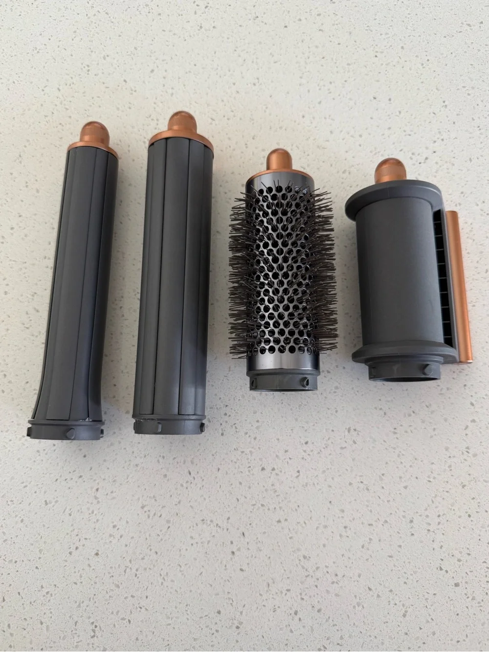 Dyson Styler Set - Gray and Copper Accents
